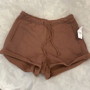 Brown PAC SUN Lounge shorts